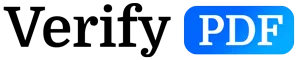 VerifyPDF Logo
